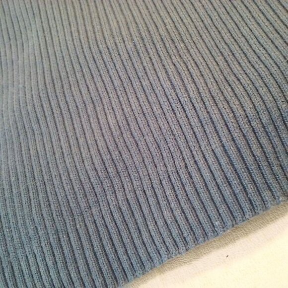 Alfred Dunner Floral Embroidered Cotton Ramie Rib-Knit Vest -16 Zipper Collar - Picture 10 of 10